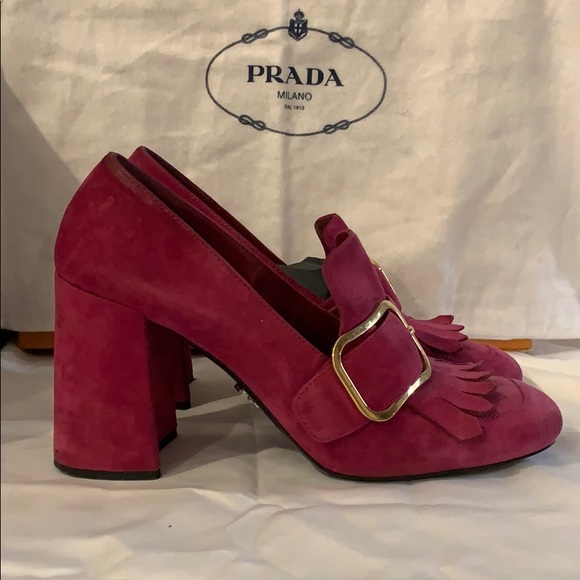 Prada Shoes - Prada loafer Heels